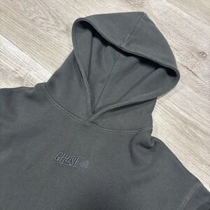 Ghost Core Waffle Hoodie Men's Small Charcoal Gray  #gym#workout